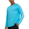 image:imageChampion Mens Long Sleeve Rash Guard UPF 50 Quick Dry Swim Shirt  Mens Fishing Hiking Shirt UPF 50 Sun Protection MoistureWicking FabricQuick Dry Lightweight Stretch ConstructionLight Blue