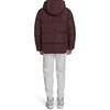 image:imageChampion Mens Quilted Fullzip Hooded Puffer JacketWine Patch Pocket