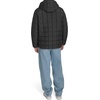 image:imageChampion Mens Reversible Box Quilted Hooded JacketBlackBurgundy