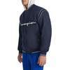 image:imageChampion Mens Satin Varsity Bomber Jacket With LogoPeacoat