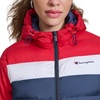 image:imageChampion Womens Quilted Coat Packable Puffer Jacket With HoodRedNavy Combo