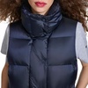 image:imageChampion Womens Satin Quilted Puffer Vest With Stand CollarNavy