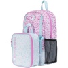 image:imageChampion Kids Mode 2Piece Backpack and Insulated Lunch Box Combo Set with Laptop Compartment Padded Straps Water Bottle Pocket for Daily Use PinkBlue One Size