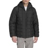 image:imageChampion Mens Reversible Box Quilted Hooded JacketBlackBlack
