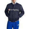 image:imageChampion Mens Satin Varsity Bomber Jacket With LogoPeacoat