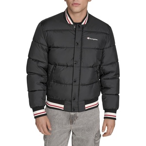 image:imageChampion Mens Varsity Bomber Puffer JacketNew Black Tech