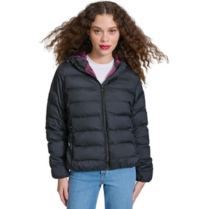 image:imageChampion Womens Quilted Coat Packable Puffer Jacket With HoodBlack
