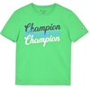 image:imageChampion Boys 2 Pack Short Sleeve Tee Shirt for KidsGreengrey Heather