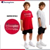 image:imageChampion Boys 2 Pack Short Sleeve Tee Shirt for KidsRedheather Grey
