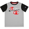 image:imageChampion Boys 2 Piece Short Sleeve Shirt and Mesh Shorts SetsGreyblack