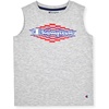 image:imageChampion Boys 2 Piece Short Sleeve Shirt and Mesh Shorts SetsNavy Bluegrey Heather