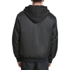 image:imageChampion Mens Hooded Varsity Bomber Jacket With Quilted LiningBlack