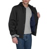 image:imageChampion Mens Lightweight Varsity Jacket With Jersey HoodBlack