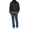 image:imageChampion Mens Lightweight Varsity Jacket With Jersey HoodBlack