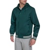 image:imageChampion Mens Lightweight Varsity Jacket With Jersey HoodRain Forest