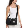 image:imageChampion Quartz Small Messenger Bag in Crinkle Nylon with Adjustable Strap Water Bottle Pocket for Work Travel CommuteBlack