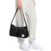 image:imageChampion Quartz Small Messenger Bag in Crinkle Nylon with Adjustable Strap Water Bottle Pocket for Work Travel CommuteBlue Ink