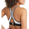 image:imageChampion Womens Curvy Sports Bra TexturedOxford Grey HeatherWhiteBlack