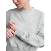 image:imageChampion Womens Endzone Crewneck Sweatshirt Loose FitOxford Gray Heather