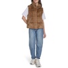 image:imageChampion Womens Faux Fur Stand Collar VestCognac