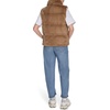 image:imageChampion Womens Faux Fur Stand Collar VestCognac