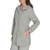 image:imageChampion Womens Hooded Cinch Waist Rain JacketWrought Iron