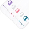 image:imageChampion Womens Lightweight Low Cut Socks 10Pack  MoistureWicking Athletic Socks with Arch Support Sizes 59  MoistureWicking Breathable Fit Sizes 59 10PackWhite Logo