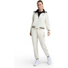 image:imageChampion Womens Pitcher Fullzip Mock Neck Track Jacket Standard Fit French TerryUnbleached Cotton