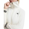 image:imageChampion Womens Pitcher Fullzip Mock Neck Track Jacket Standard Fit French TerryUnbleached Cotton