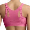 image:imageChampion Womens Sports Bra Motion Control FrontZip HighImpact Maximum Support Breathable MoistureWickingPink Cosmos