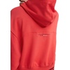 image:imageChampion Womens Tackle Front Lace Pullover Hoodie Loose Fit French TerryPoppy Red