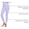 image:imageDuofold Mid Weight Wicking Thermal Legging UnderwearLilac Wash