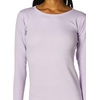 image:imageDuofold Womens Thermal Wicking CrewLilac Wash