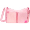 image:imageChampion Quartz Small Messenger Bag in Crinkle Nylon with Adjustable Strap Water Bottle Pocket for Work Travel CommuteRose ShadowPink Cosmos