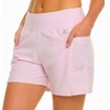 image:imageChampion Womens 57 Soft Waist Board Shorts Beach Shorts with Pockets  QuickDry Fabric Side Pockets Brief Liner StayPut Waistband Tummy Control Active Hiking SwimmingCherry Blossom