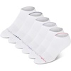 image:imageChampion Womens 6pack Low Cut Athletic Socks With Moisturewicking Breathable Stretch Size 410White  Toe Logo