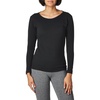 image:imageDuofold Womens Thermal Wicking CrewBlack
