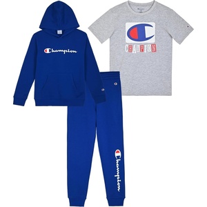 image:imageChampion Boys 3 Piece Boys Jogger SetBluegrey Heather