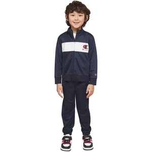 image:imageChampion Boys Jogger Set Fleece Hoodie and Sweatpants Tracksuit  Soft Fleece Graphic Pullover Hoodie and Sweatpants Jogger SetNavy Red