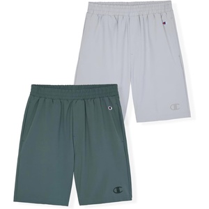 image:imageChampion Boys Shorts for Kids Athletic 2 Pack Lightweight Hybrid ShortDark Forest Grey
