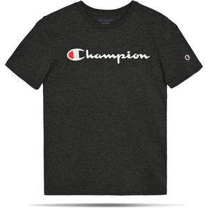 image:imageChampion Boys TShirt Short Sleeve Logo Tee Shirt for BoysCharcoal Logo