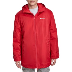 image:imageChampion Mens Sherpa Lined Midlength Sideline Jacket With HoodChili Pepper