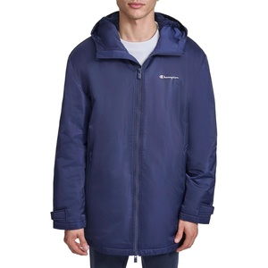 image:imageChampion Mens Sherpa Lined Midlength Sideline Jacket With HoodPeacoat