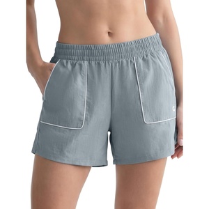 image:imageChampion Womens Courtside 5 Short with Piping Standard Fit Crinkle NylonQuarry