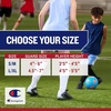 image:imageChampion Defender Elite Youth Soccer Shin Guards Slipin Curved Plastic Plate and EVA Foam Interior for a Contoured Fit for BoysGirls Soccer GameLargeXLarge