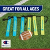 image:imageChampion Flag Football Set 14Player Kit  Flag Football Set with Flags Ball amp Field Markers  All Ages amp Skill Levels  Indoor amp Outdoor  Great for TeamsEvening PrimroseFierce Tide