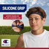 image:imageChampion Game Day Headbands 3Pack  NonSlip Silicone Grip Athletic Headbands One Size Fits MostWHITETANGO REDMEDIEVAL BLUE