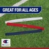 image:imageChampion Game Day Headbands 3Pack  NonSlip Silicone Grip Athletic Headbands One Size Fits MostWHITETANGO REDMEDIEVAL BLUE