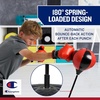 image:imageChampion Kids Punching Bag Set for Ages 310  Adjustable 3043 Stand SpringRebound Boxing Bag PU Foam Gloves amp Fillable Base  Indoor amp Outdoor Youth Boxing SetReact