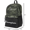 image:imageChampion unisexadult Manuscript Backpack with Padded Adjustable Straps Water Bottle Pocket for Work Travel Daily UseGreen Grid Camo